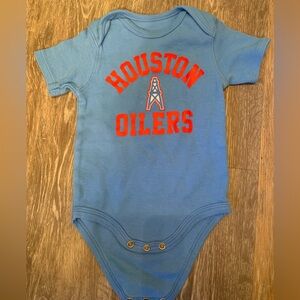 NFL Houston Oilers Blue Baby Bodysuit